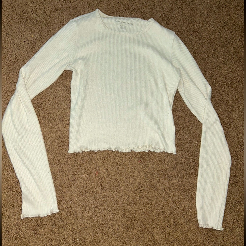 american eagle ribbed long sleeve